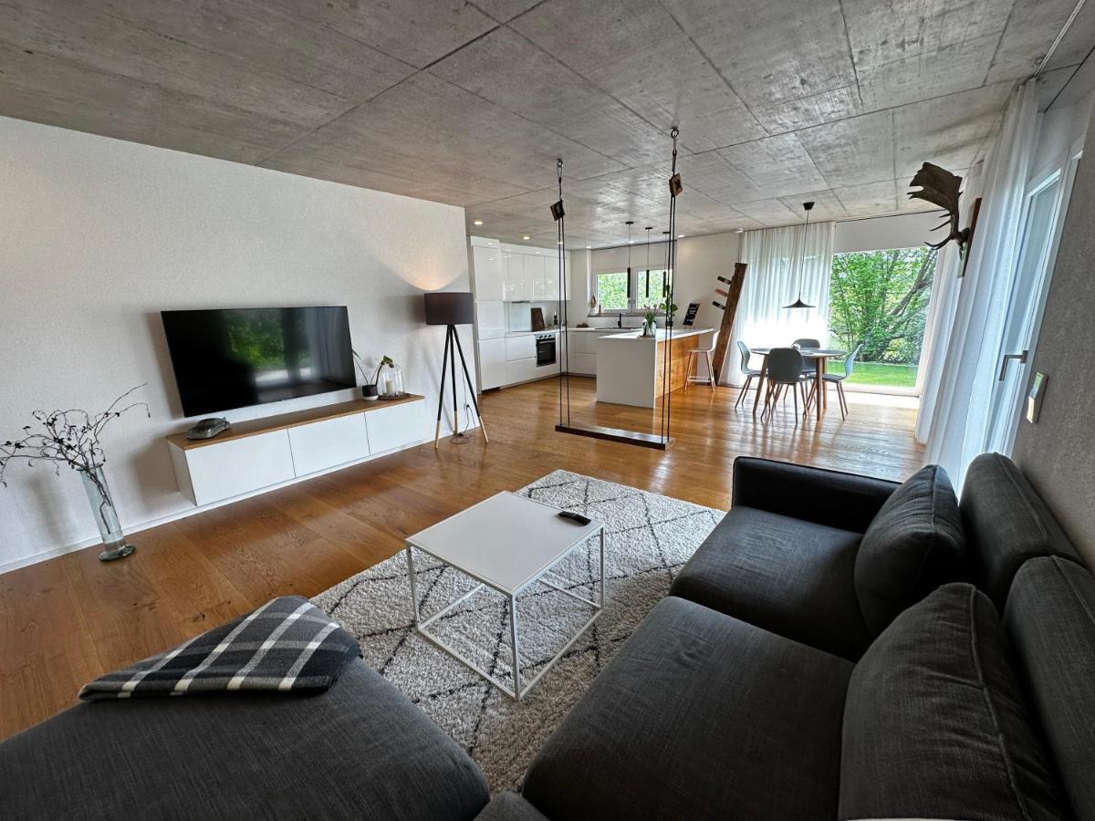 Moderne Ferienwohnung Rhenum Mit Wallbox Вальдсгут-Тінген Екстер'єр фото