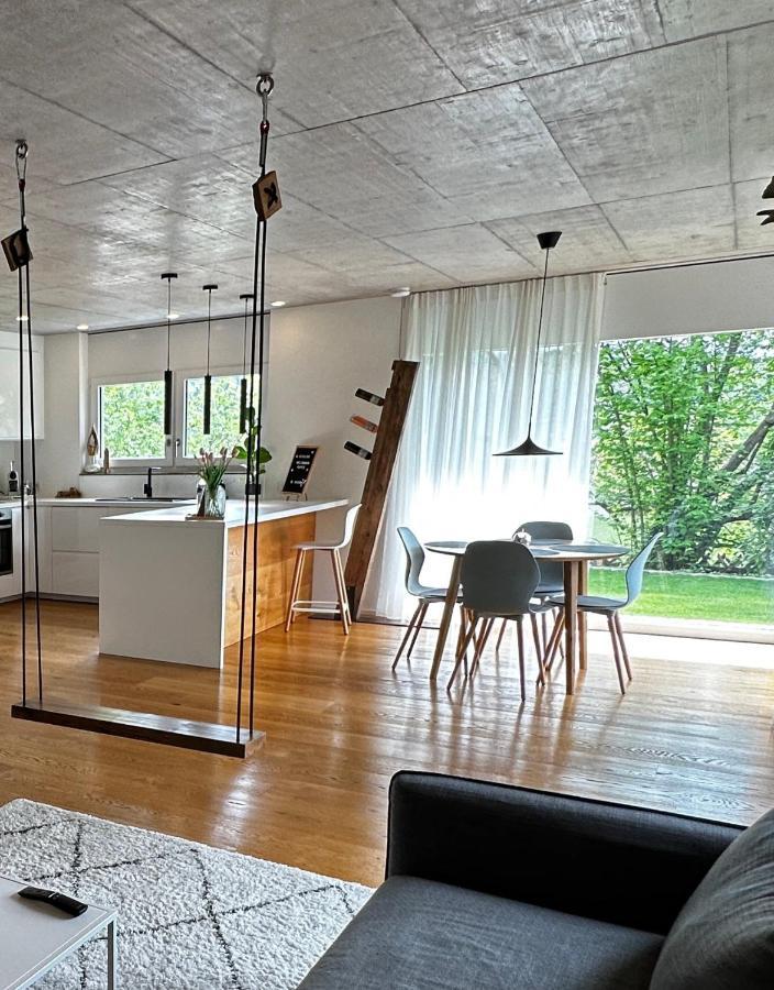 Moderne Ferienwohnung Rhenum Mit Wallbox Вальдсгут-Тінген Екстер'єр фото