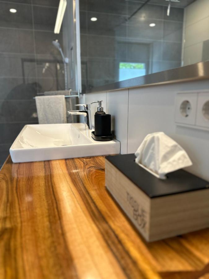 Moderne Ferienwohnung Rhenum Mit Wallbox Вальдсгут-Тінген Екстер'єр фото